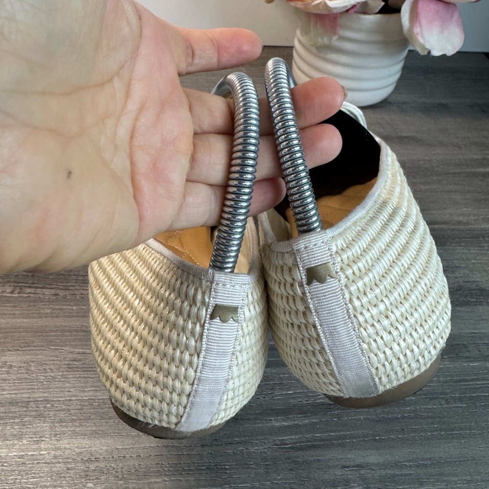 Birdies Starling Raffia Flats Womens size 8 $130 EUC - Picture 7 of 12
